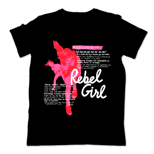 Rebel Girl Kathleen Hanna (Black) T-shirt