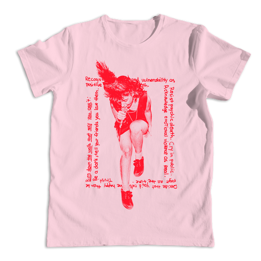 Rebel Girl Kathleen Hanna (Pink) T-shirt