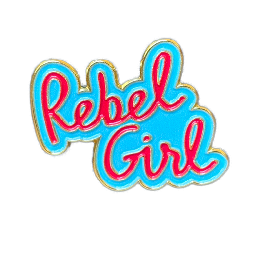 Rebel Girl Enamel Pin