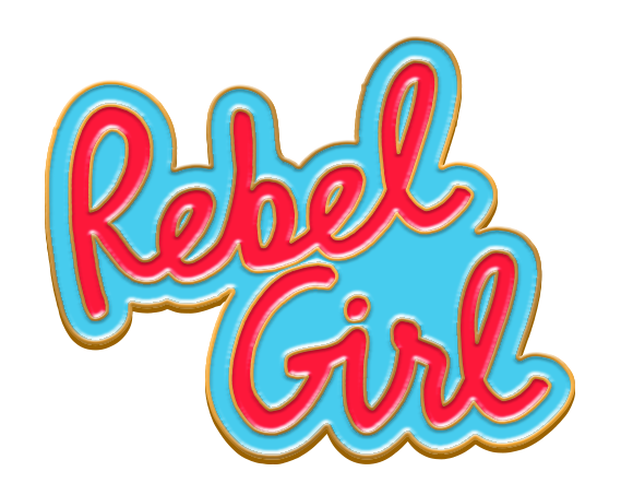 Rebel Girl Enamel Pin