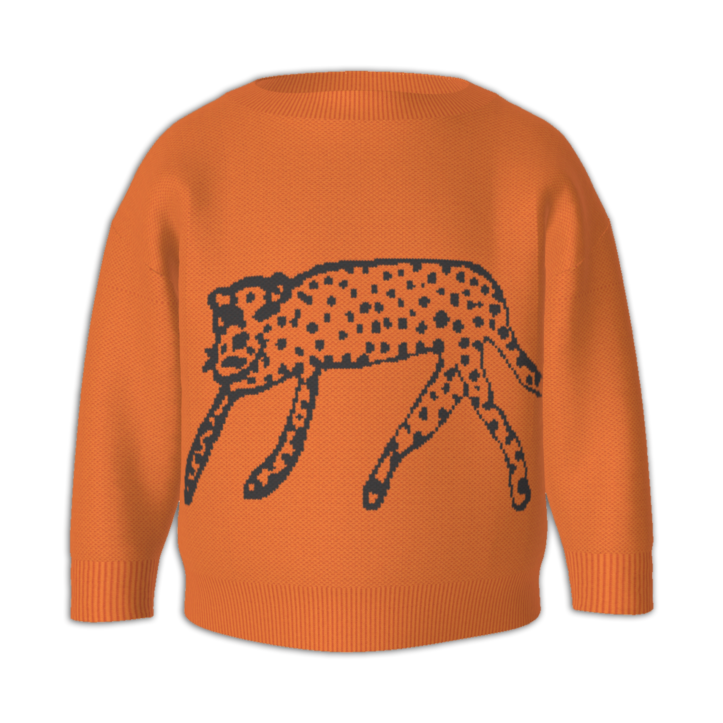 Cheetah Knit Sweater