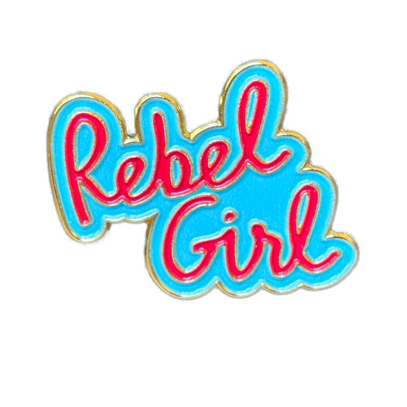 Rebel Girl Enamel Pin